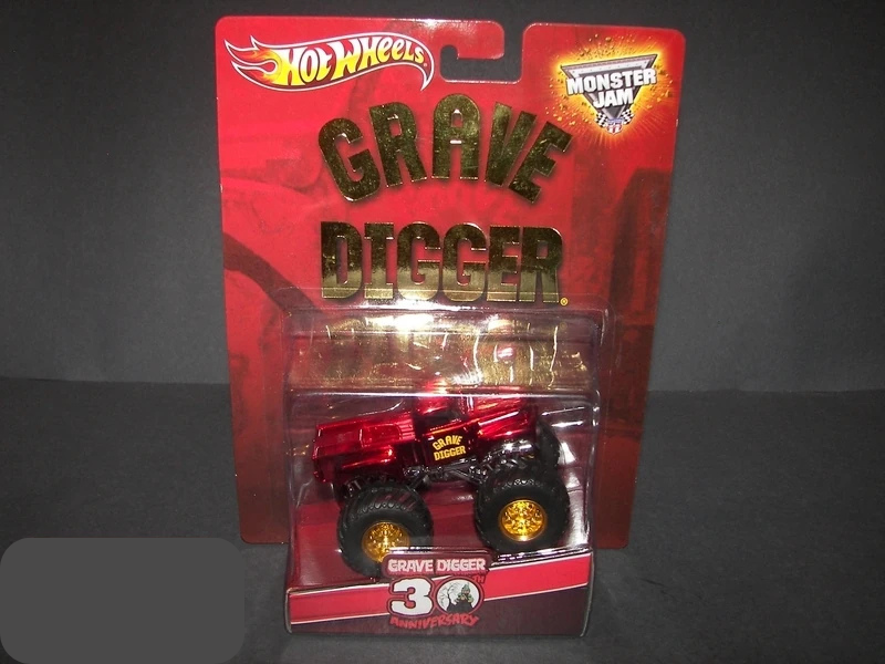 Vintage Grave Digger Red - 2012 Hot Wheels Redline Club RLC