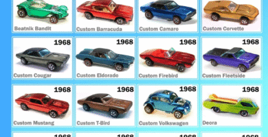 1968 Hot Wheels Sweet Sixteen Full List