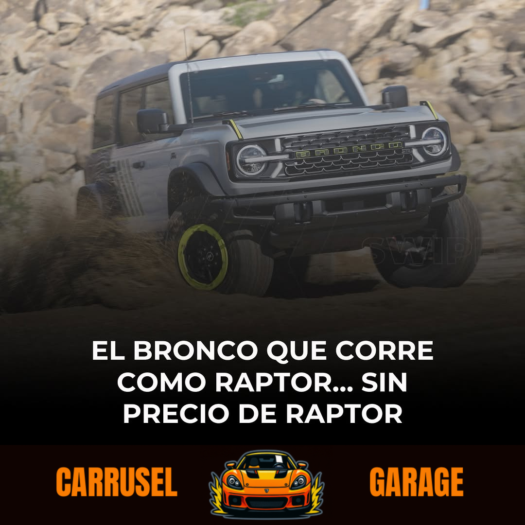 Ford Raptor RTR 2027 (Bronco RTR): todo sobre motor, anti-lag, suspensión y compra inteligente