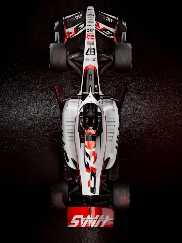 HAAS TGR Toyota Gazoo Racing 2026 Livery 3/6