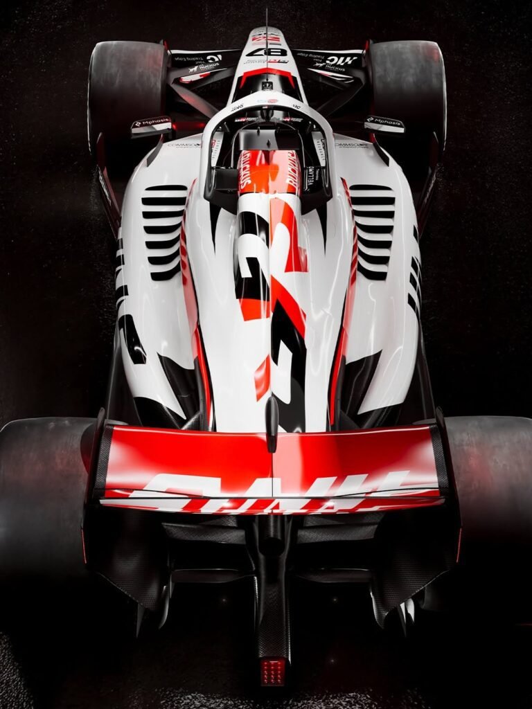 HAAS TGR Toyota Gazoo Racing 2026 Livery 6/6