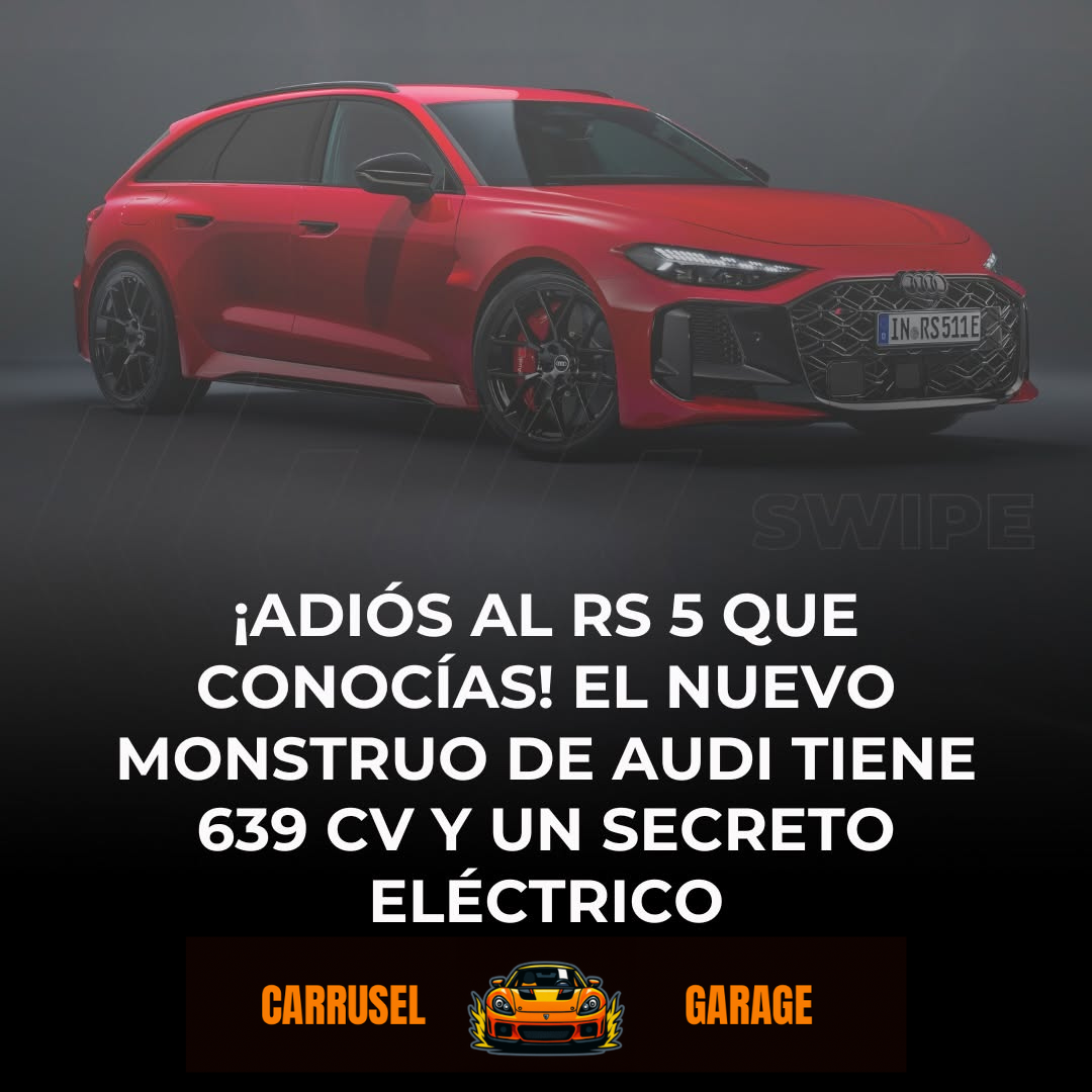 Audi RS5 2027: el RS electrificado que no vino a pedir permiso
